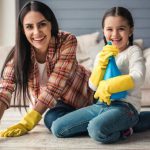 Cleaning With Kids