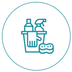 bond cleaning tools icon