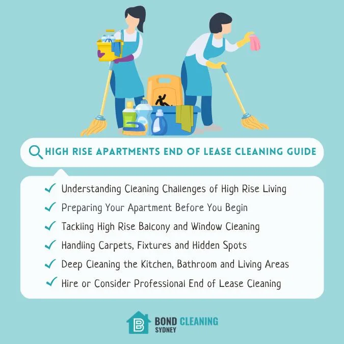 High Rise Apartments End Of Lease Cleaning Guide
