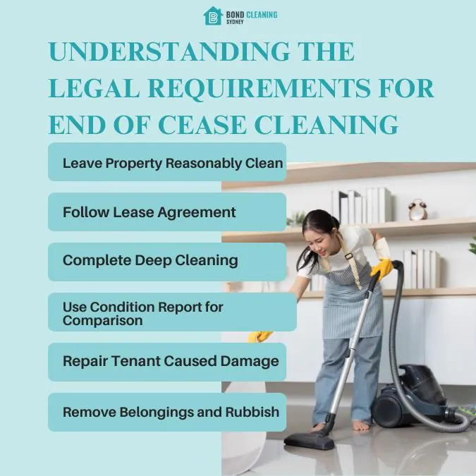 Understanding The Legal Requirements For End Of Cease Cleaning