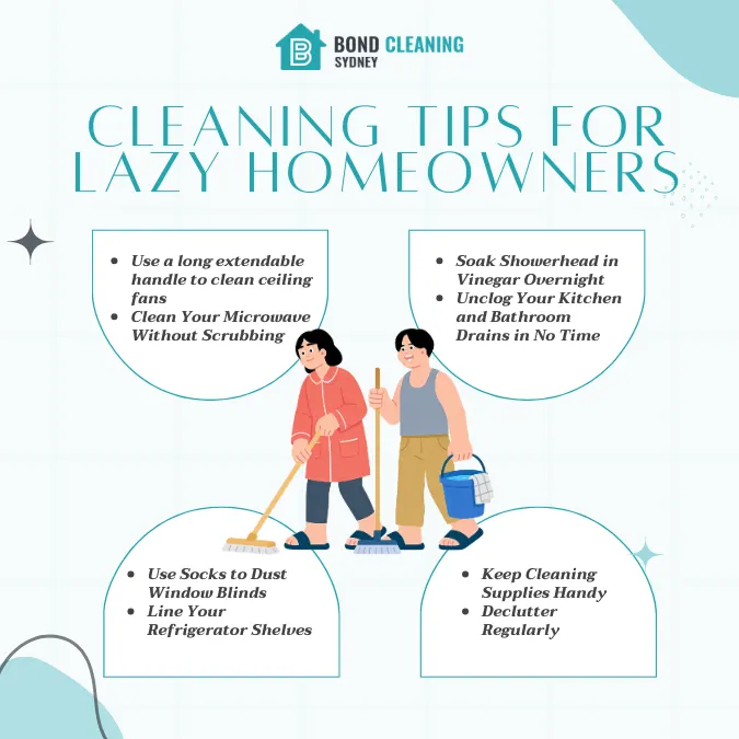 Cleaning Tips For Lazy Homeowners