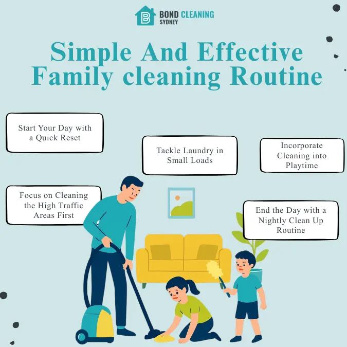 Simple And Effective Family cleaning Routine