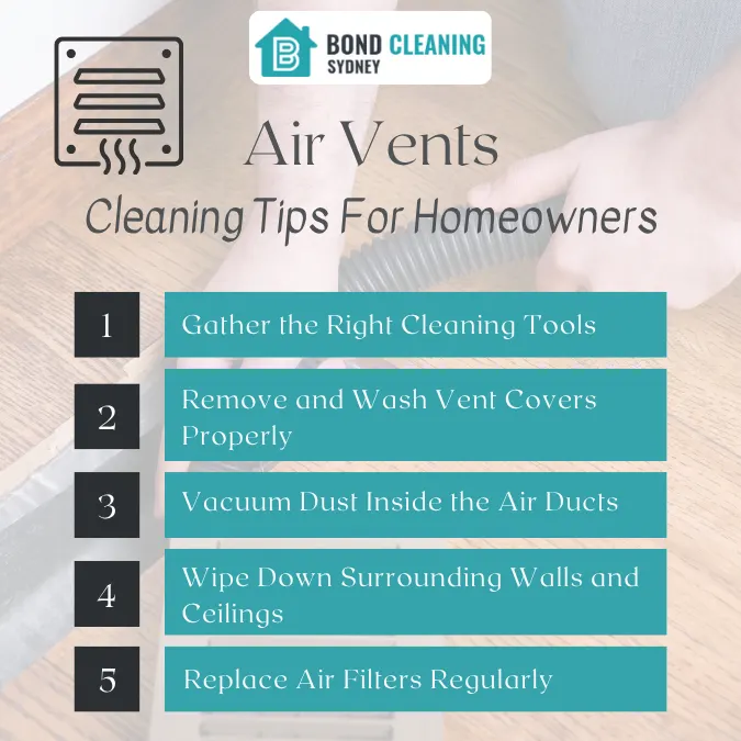 Air Vents Cleaning Tips For Homeowners