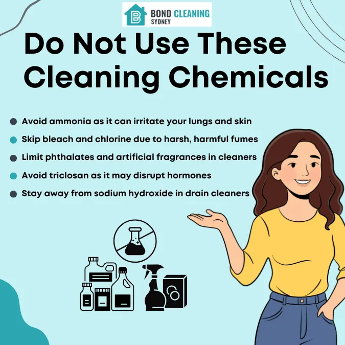 Do not Use These Cleaning Chemicals